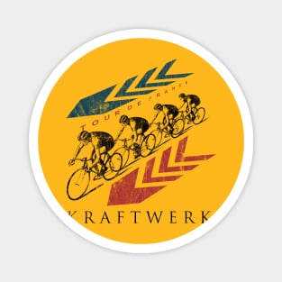 Vintage Kraftwerk Tour De France Magnet